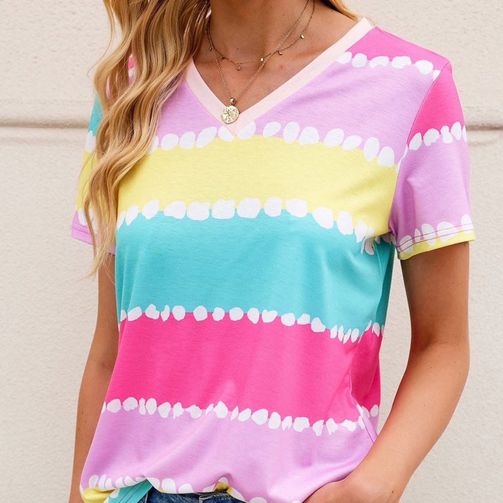 Tye Dye V neck